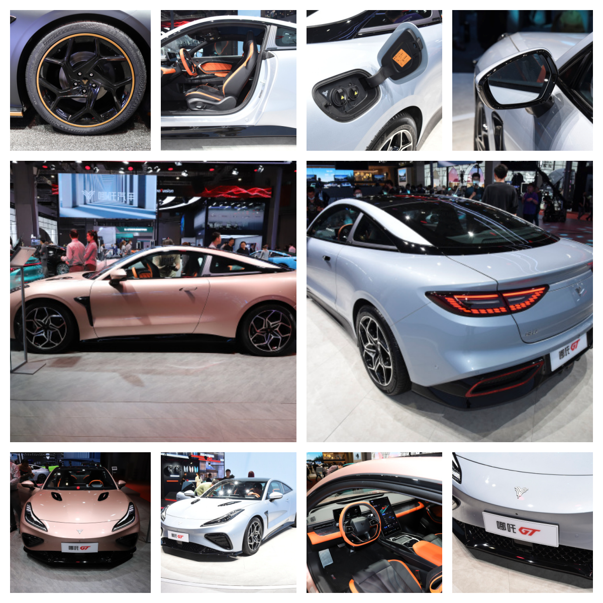 High Speed Electric Car NEZHA Neta GT 2023 Model with Ternary Lithium Batteries and 4715x1979x1415 mm Dimensions