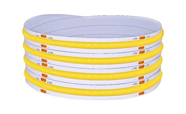 Ultra Narrow COB LED Strip Light Flexible Line Light 12V 24V 4mm Wide 480 Beads