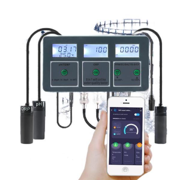 Real-Time Water Quality Monitoring Perfect for Aquariums, Agriculture, Labs &