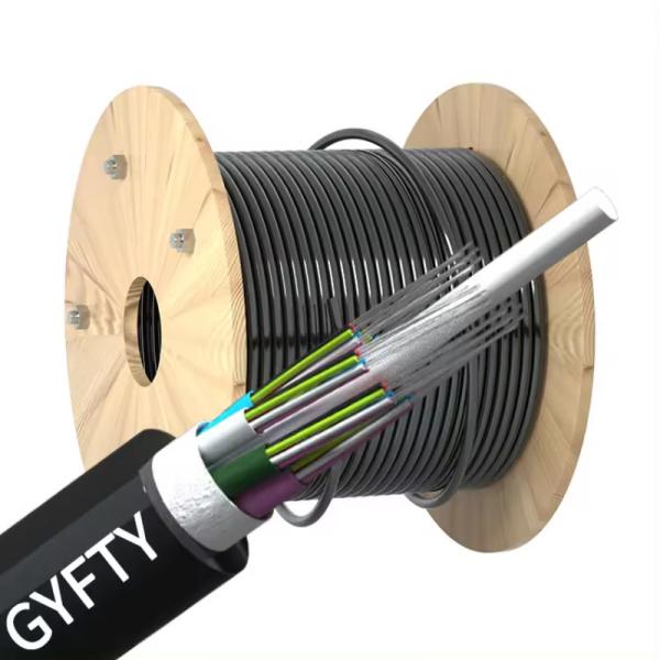 Wholesale Outdoor Non Metal 96 Core Aerial Duct G652D GYFTY Fiber Optic Cable