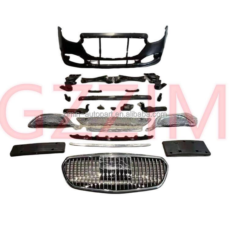 Car Body Kits Mercedes-Benz W213 Upgrade To Maybach Front Rear Bumper Grille