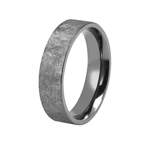 Mens Thin Line Tantalum Ring Wedding Band Finger Anillos Titanium Steel Black Rings