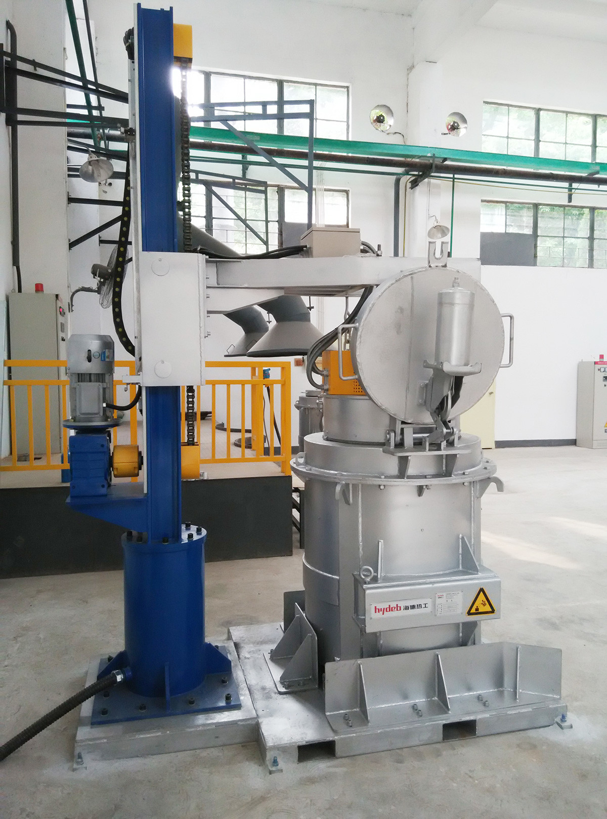 3phases Natural Gas Ladle Preheating System For Long Distance Transfer Ladle Foundry