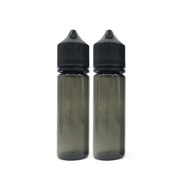 Capacity PET Custom Printed E liquid bottles Round Childproof