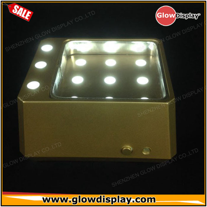 Johnnie Walker Gold Label Reserve bottle glorifier led light base bottle display