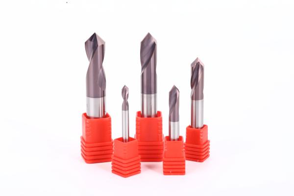 Chamfering Chamfer End Mill 3-4 Flutes Cutting Width 0.5-2.0mm Flute Length 3-4