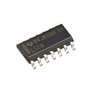  Texas Instruments SN74LS08DR Electronic ic Components Chips Made integratedated Circuit Mcu St TI-SN74LS08DR Manufactures