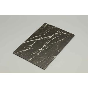 Dark Marble Slash Type Decorated Acp Sheet Interior Facade Acp 4mm Thickness Acp