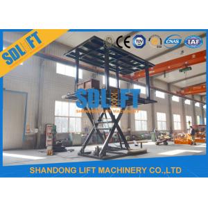 High Efficiency Automatic Double Deck Car Lift Safety System Sensors