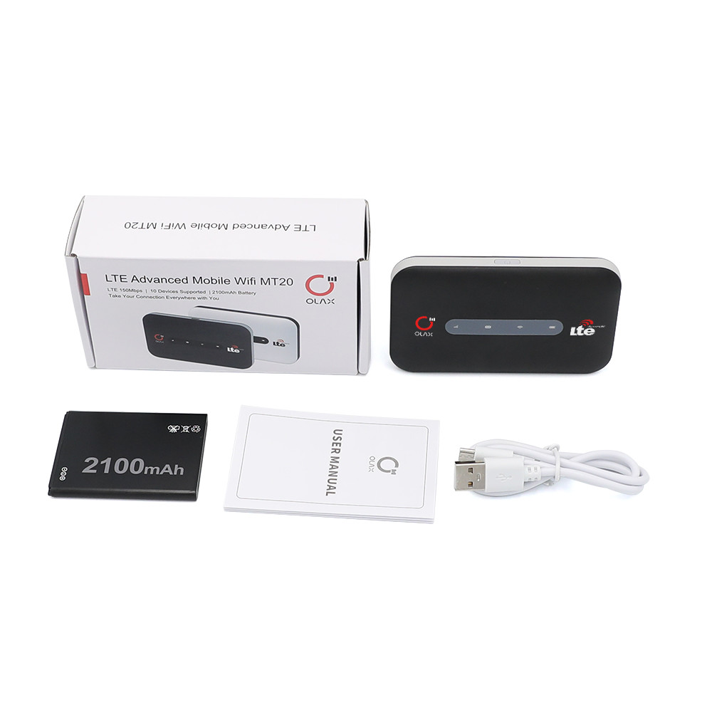 ROHS Mini Pocket Wireless Modem With Sim Card Slot 4G Mobile Hotspot