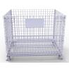 Buy cheap Heavy Duty Tire Storage Cage Mesh Box Wire Metal Bin Container Industrial Metal from wholesalers