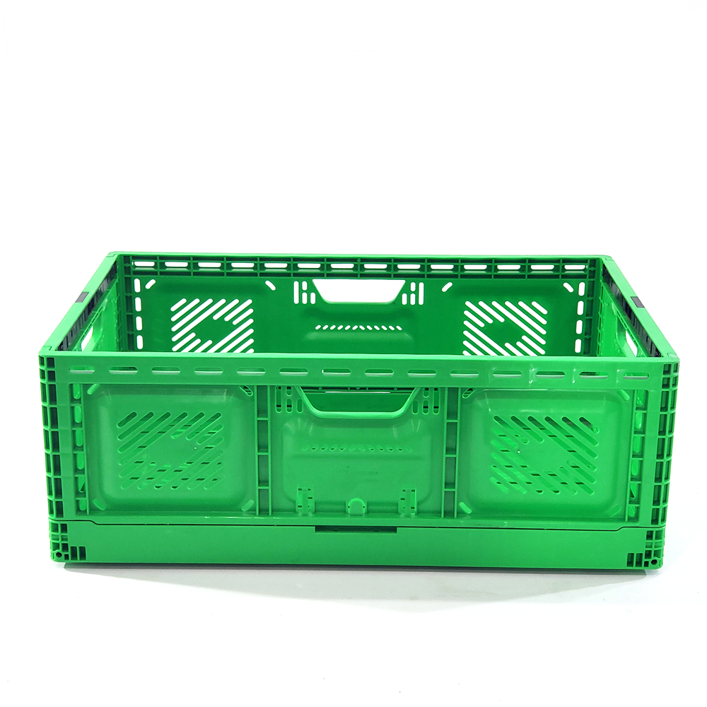 Collapsible Crate for Stackable Vegetable Crates Heavy Duty Folding Moving Box