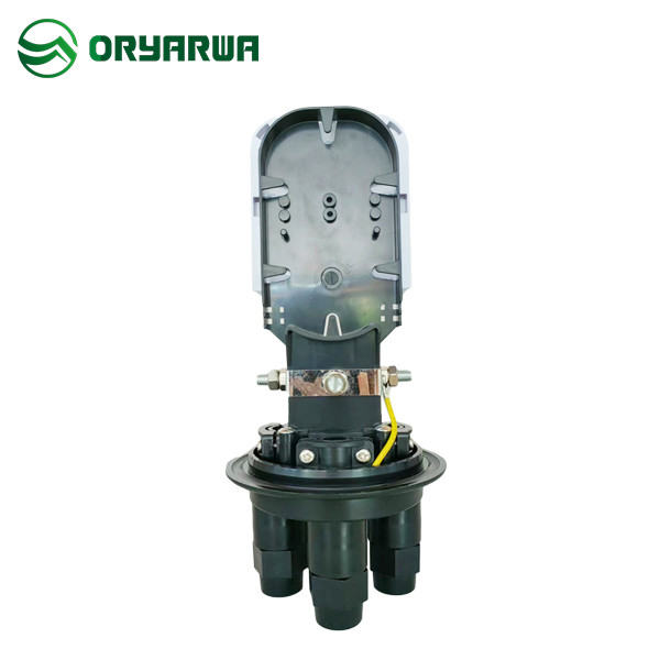 12/24/36/48 Cores Fiber Cable Vertical Joint Box Fiber Optic Closure IP68