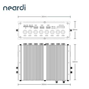 Buildroot OS Industrial Fanless Computer Embedded PC LPDDR4 LPDDR4X DDR