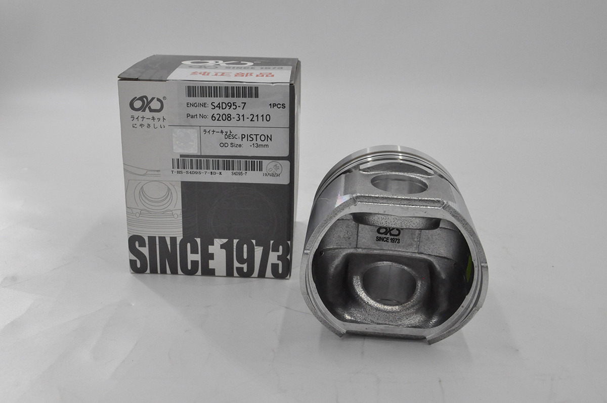 Komatsu Construction Machinery Parts Engine Piston S4d95 Fatigue Resistance