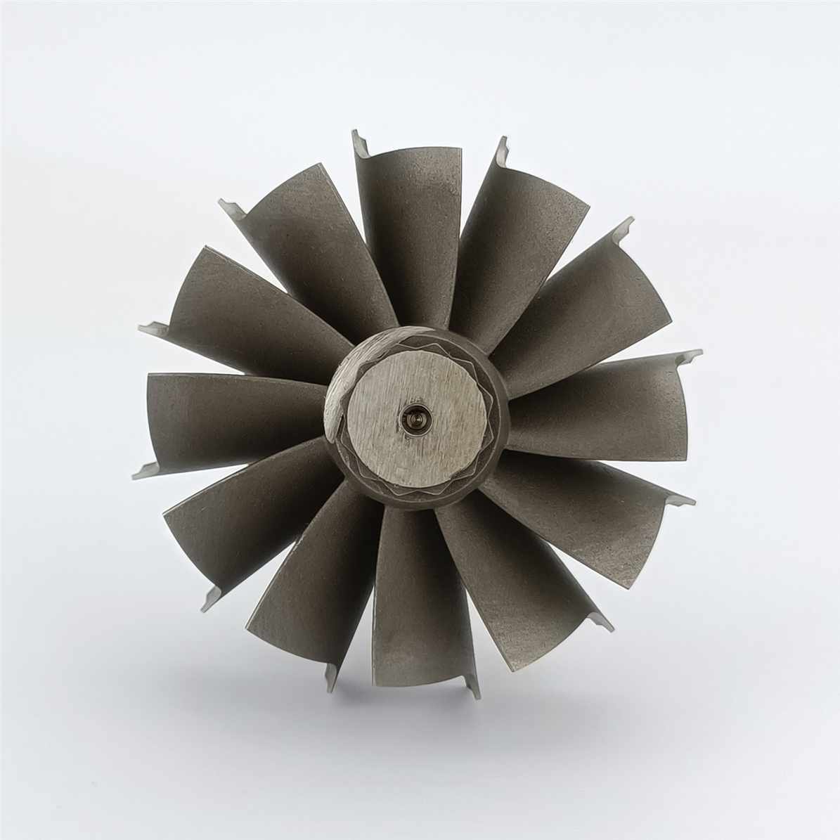 MS-TECH Turbo HX40 Turbine Wheel Shaft 3595245 Ind76mm Exd 67mm Blades12