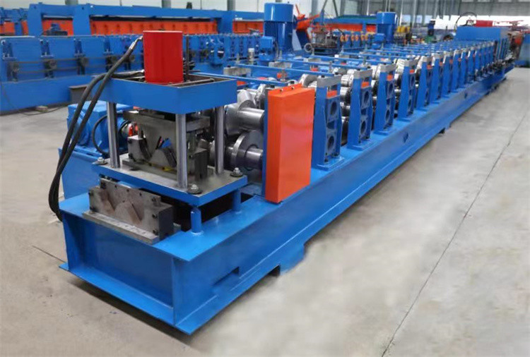 2-4mm Thickness Highway Guardrail Roll Forming Machine 2 Waves