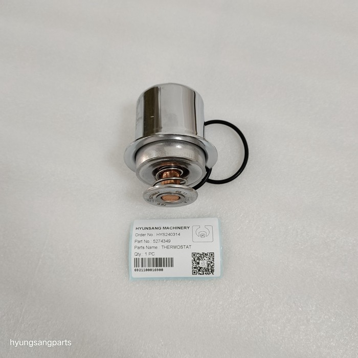 Excavator Engine Parts Thermostat 5274349 4930594 For R330LC9S R380LC9A