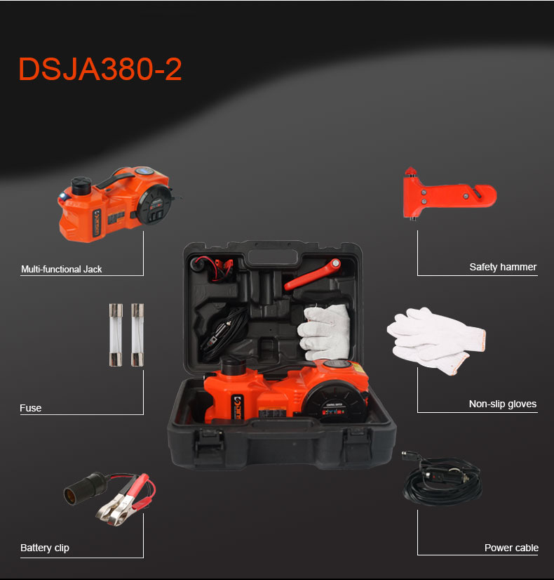 5 Ton Electric Hydraulic Car Jack ASME PASE-2014 Approved 0.65m Air Hose