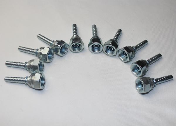 Zinc Plated Hydraulic Hose Fitting , Hydraulics Hoses And Fittings ( 22691 )