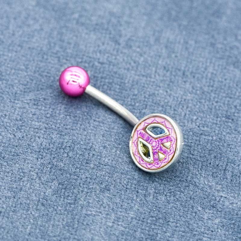 14G 1.6mm Stainless Steel Piercing Jewelry Belly Button Barbell