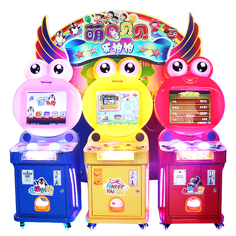 Children Amusement Games Machine Cute Cartoon Racing Games Machine for Kids