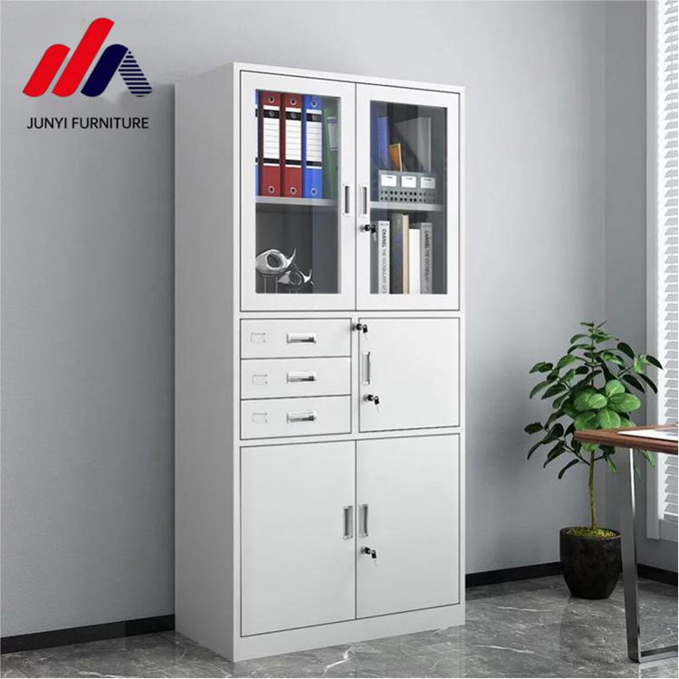 Welding Structure Modern Metal Filing Cabinet Book Shelf with Thickness 0.5-1.2mm
