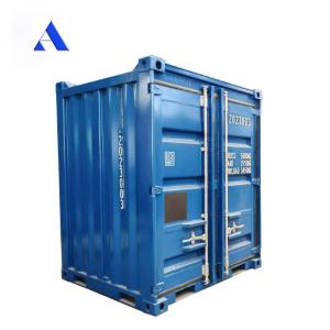 DNV 2.7-1 Standard 6ft Offshore Dry Container with Middle Deck Steel and Corten