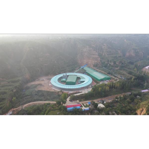 170m Length Rotary Kiln Brick Manufacturing Plant For Clay Brick Making With 10