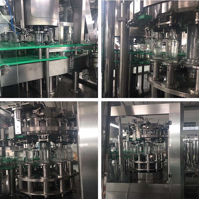 Electric Driven Automatic Mineral Water Bottle Filling Machine 1000BPH Capacity