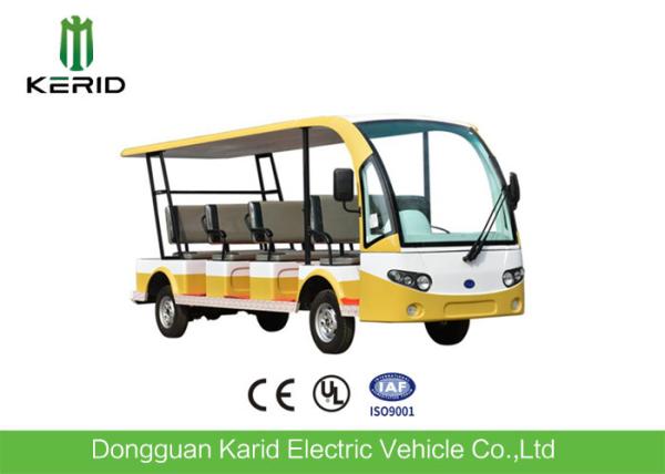 Environmentally Friendly 11 Seater Mini Pure Electric Open Top Sightseeing Car