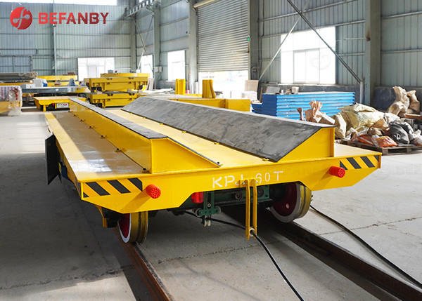 metal industry V-groove deck coil transfer car