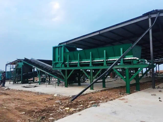 Household Waste Sorting Recycling Equipment Food Waste Recycling Plant