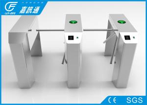  Intelligent Security Vertical Tripod Turnstile Fingerprint Access Control System Manufactures