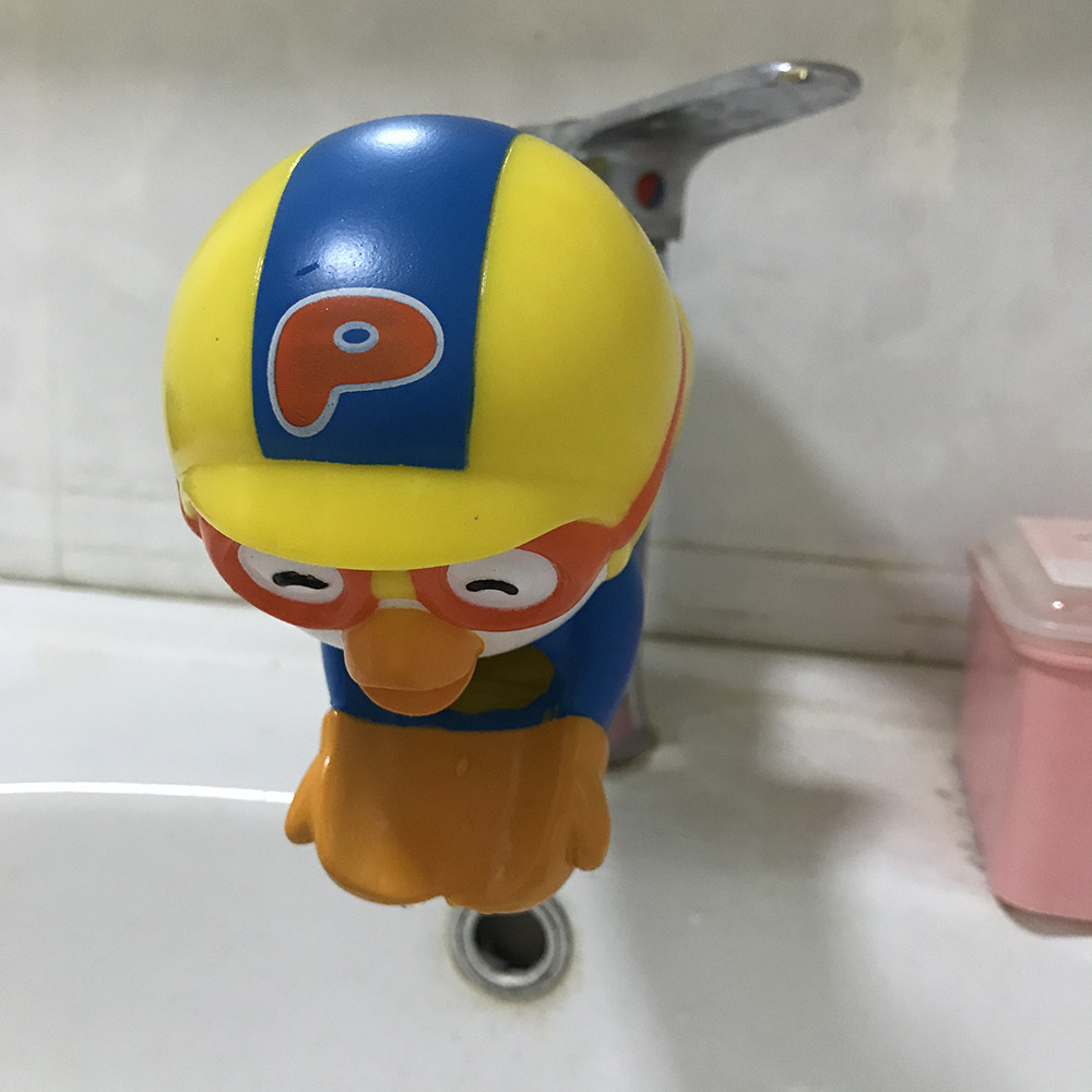 Good Hygiene Yellow Pororo Sink Handle Extender Faucet Extension