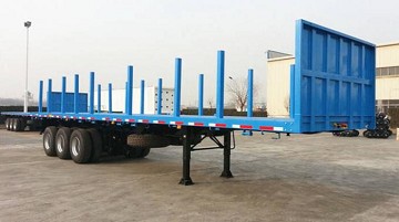 CIMC Best Quality 3-4 Axles 60t New lowbed Low Bed Semi Trailer 3 Axles 80t Lowbed Lowboy Low Flatbed Trailer For Sale