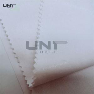 China LDPE Non Woven Fusible Adhesive Collar Interlining For Garment on sale
