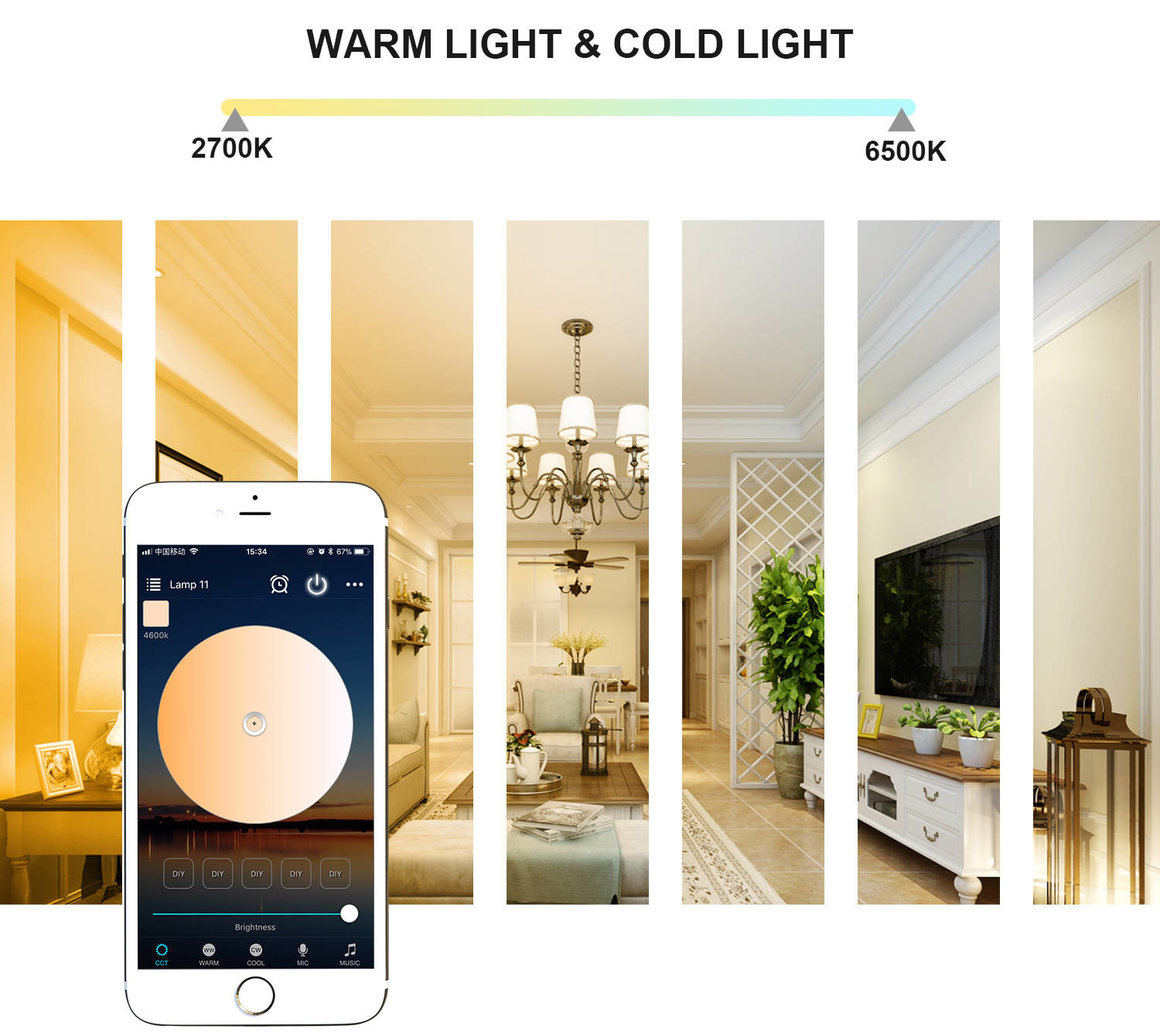 Bluetooth Led Light Bulb Rgb APP Group Control Sync Music