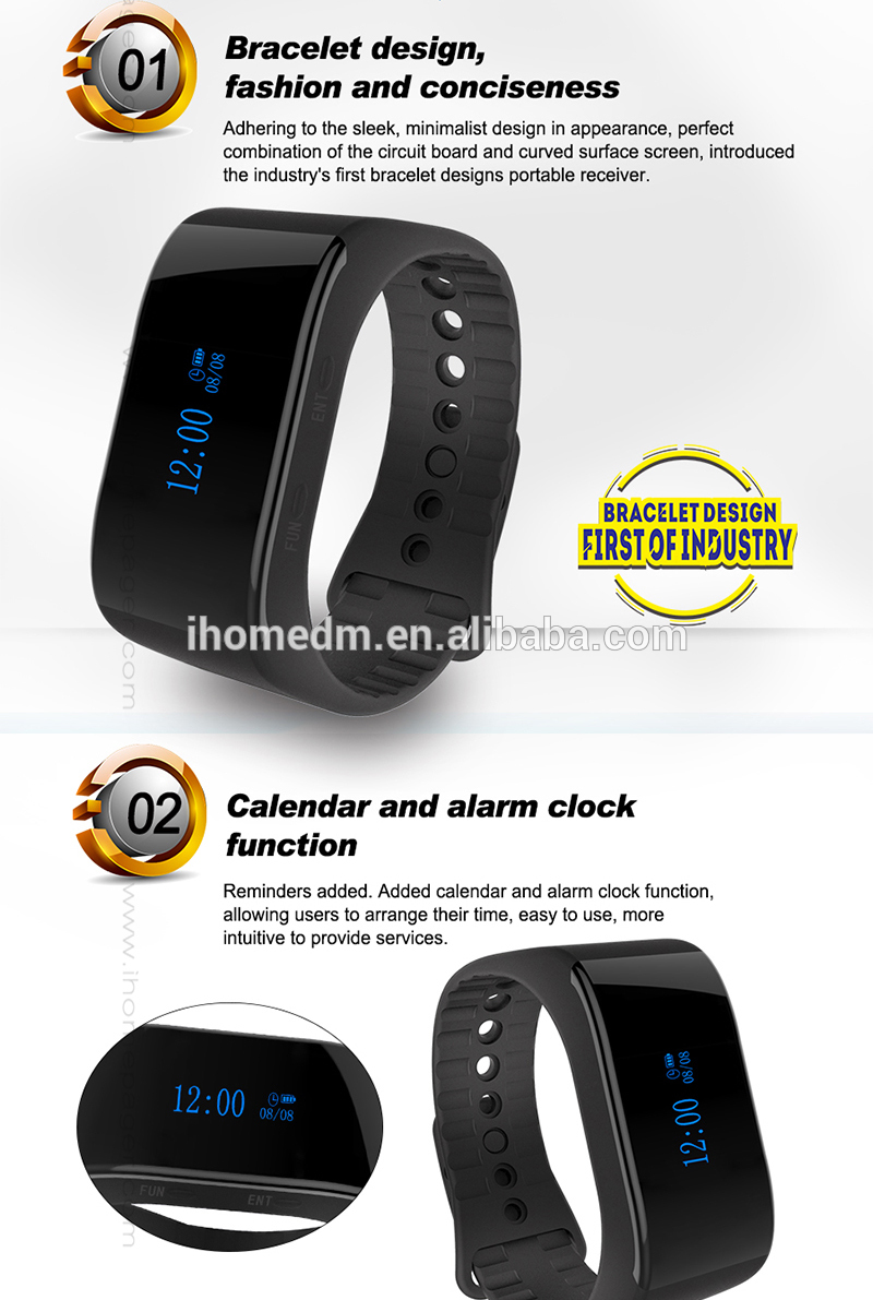 Personalized with fashion style and thin design waterproof call watch