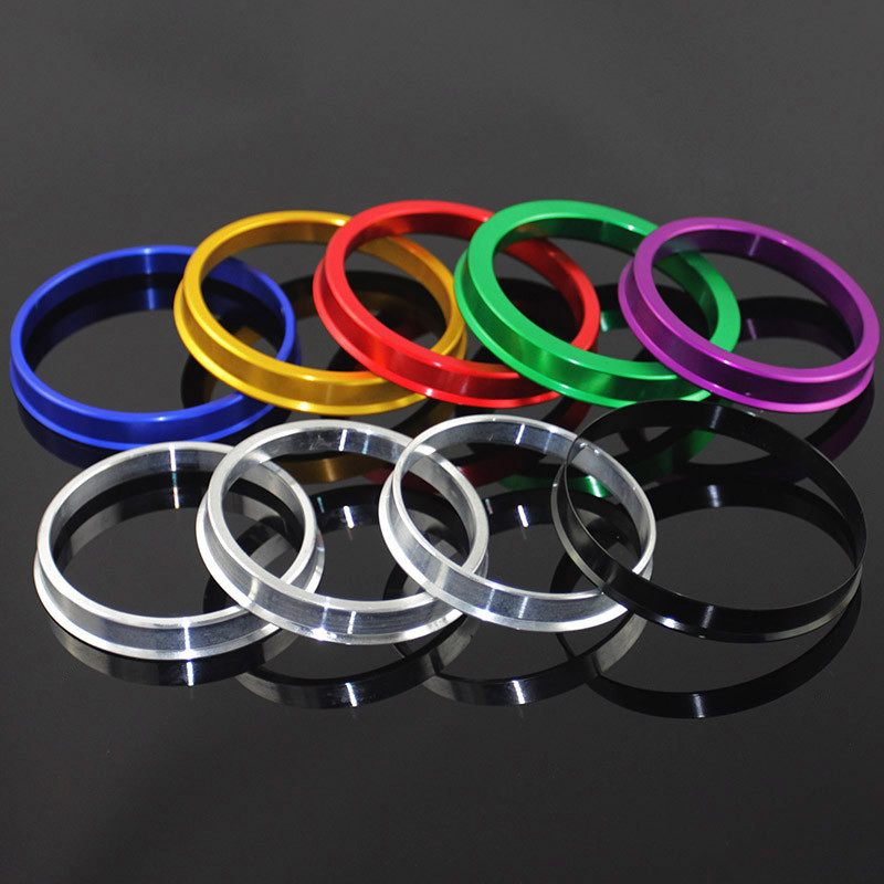 25mm Aliuminum Wheel Hub Centric Rings With Anodize Coatings OD93.0 ID60.0