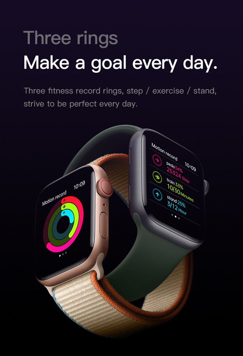 1.69inch Full Screen Iwo 18 Smartwatch Bluetooth Calling