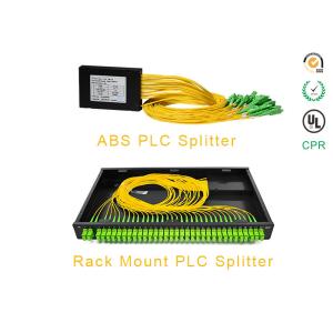 1x16 ABS PLC splitter with SC APC connector Optical Fiber Splitter ABS box