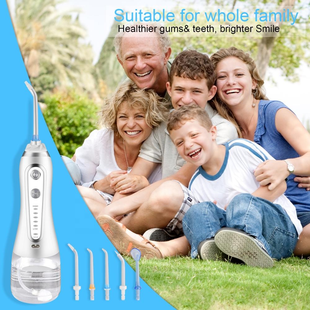 FDA Rechargeable Cordless Plus Water Flosser White