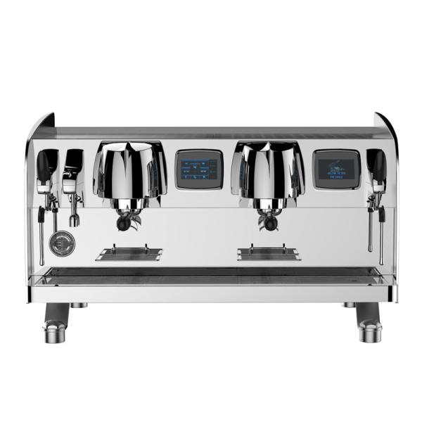CRM3202 Coffee Shop Espresso Machine , 12L Double Head Coffee Machine For Coffee