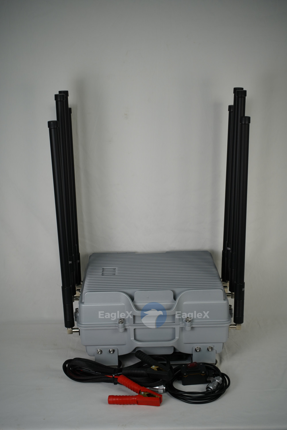 FPV Defense 8-Channel Magnetic Vehicle Mounted Drone Disruptor with Magnetic Bas