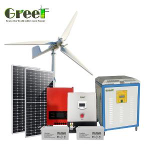  Monocrystalline Solar System with Grid Tie RS485 Communication Port Manufactures