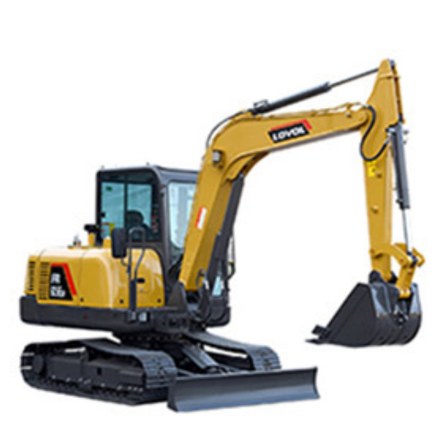 Digging Depth 7135mm Used Mini Digger 6TON Used Compact Excavators