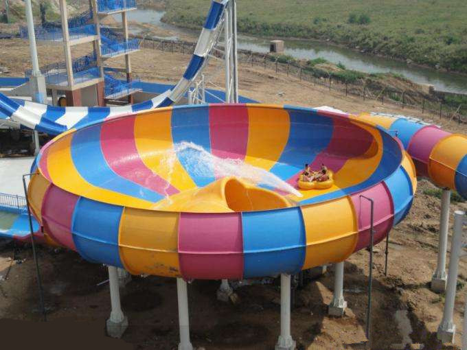 GS TUV Custom Water Slides Space Bowl Slide Amusement Park Equipment