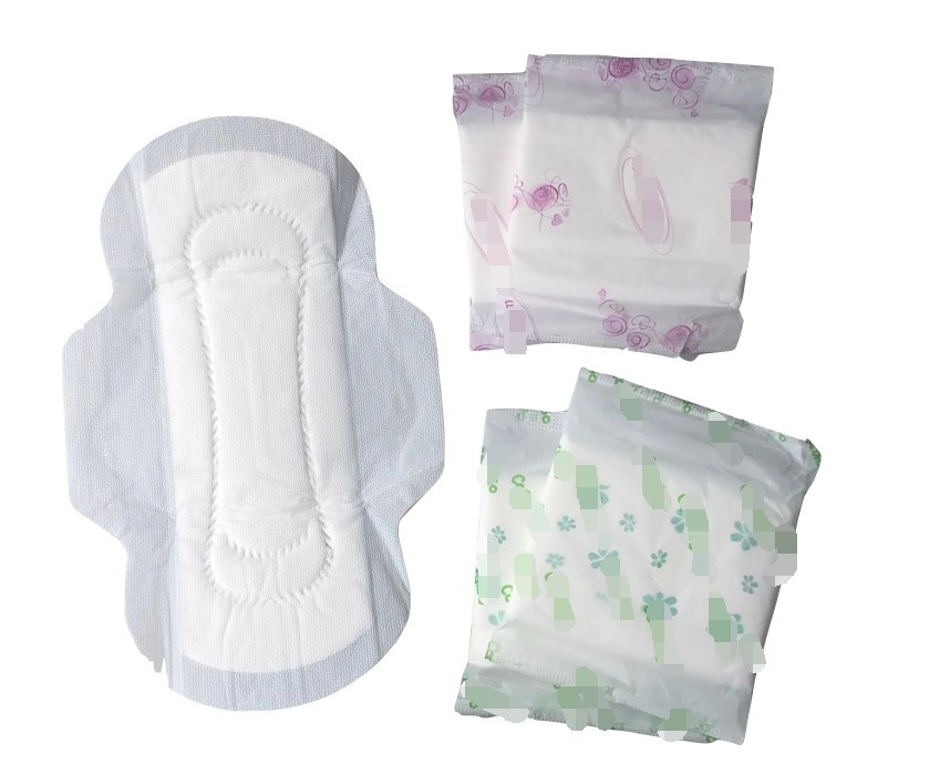 Disposable Incontinence Thick PE Breathable Film Female Sanitary Napkin