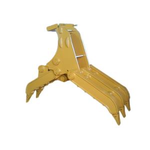 Self Linked Mechanical Excavator Log Grapple With CE Approved